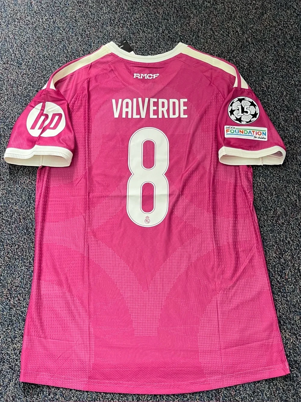 VALVERDE 8 REAL MADRID 26/27 THIRD PLAYER VERSION JERSEY (XL)